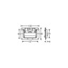Adam Hall 34082S Пружинная ручка среднего размера Adam Hall 34082S Sprung Handle medium