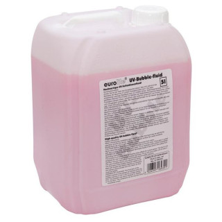 Жидкость Eurolite UV Bubble Fluid 5л красная Eurolite UV Bubble Fluid 5l red