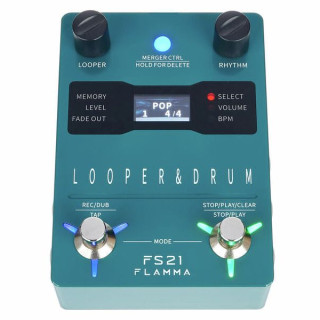 Педаль эффектов Flamma FS21 Looper/Drum Machine Flamma FS21 Looper/Drum Machine