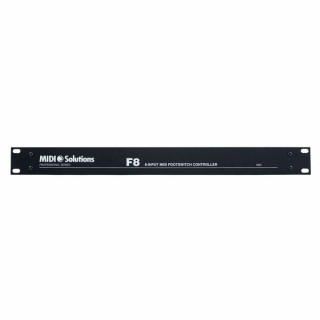 MIDI-решения Ножной переключатель F8 / MIDI-конвертер MIDI Solutions F8 Footswitch / MIDI Converter