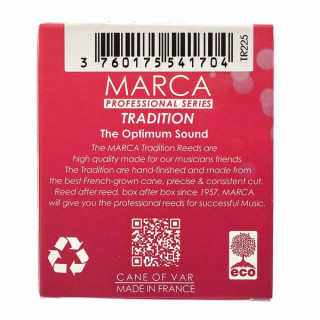Трости для кларнета Marca Tradition Bb- Clarinet 2.5 Marca Tradition Bb- Clarinet 2.5