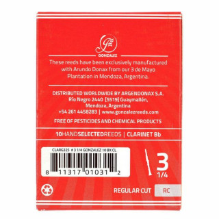 Гонсалес RC Bb кларнет 3.25 Gonzalez RC Bb Clarinet 3.25