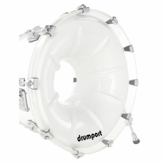 Drumport 20" Megaport Booster White Drumport 20" Megaport Booster White