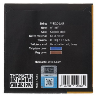 Thomastik RG01AU Rondo Gold E Vn 4/4 - Thomastik RG01AU Rondo Gold E Vn 4/4 Thomastik RG01AU Rondo Gold E Vn 4/4