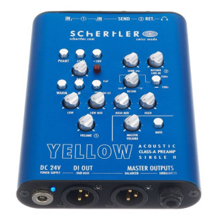 Одиночный предварительный усилитель Schertler Yellow Schertler Yellow Single Pre-Amplifier